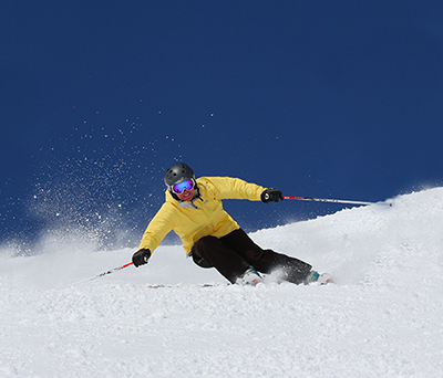 Photo of Mermer Blakeslee Skiing